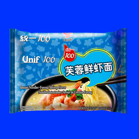 Unif 100 Instant Noodles Shrimp Flavor