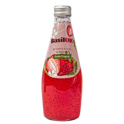Basilok bevanda alla frutta con semi di basilico (gelatinoso)